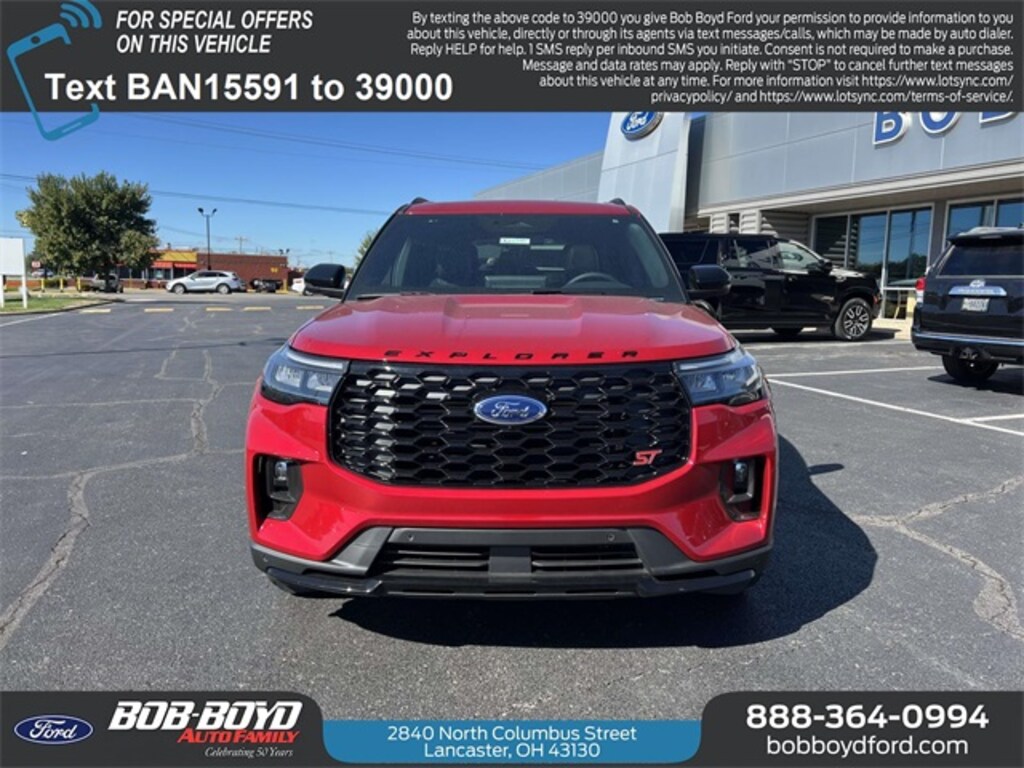 New 2025 Ford Explorer ST SUV
