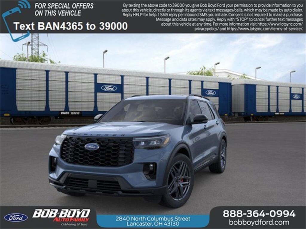 New 2026 Ford Explorer ST-Line SUV