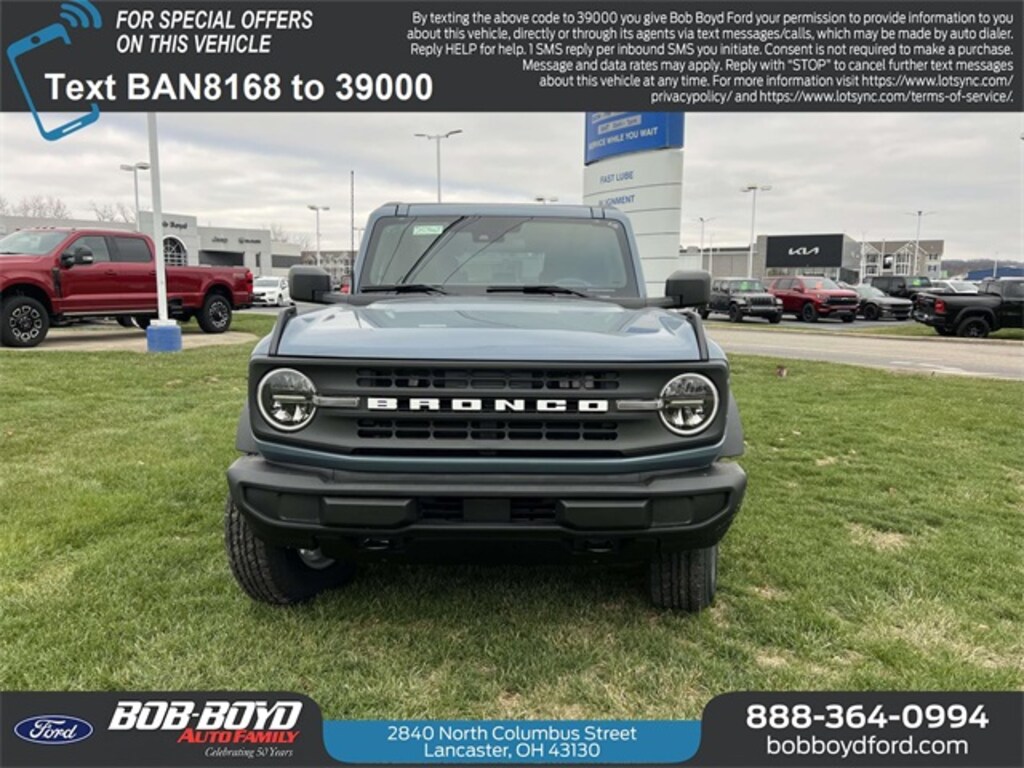 New 2025 Ford Bronco Big Bend SUV
