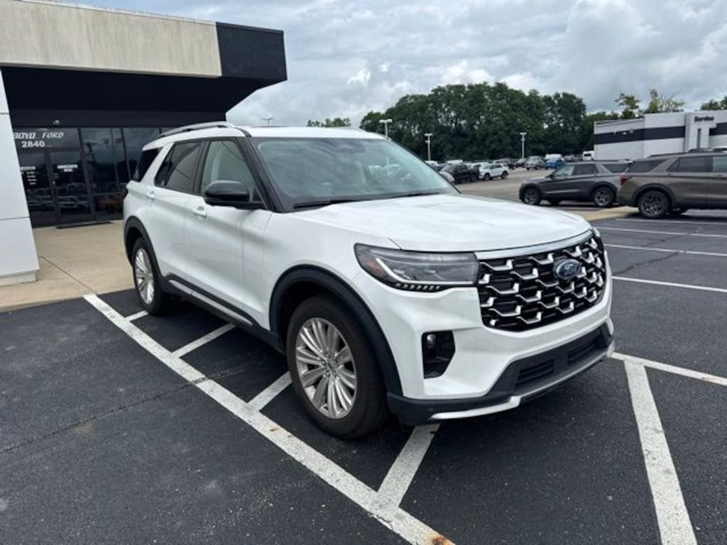 Certified 2025 Ford Explorer Platinum SUV