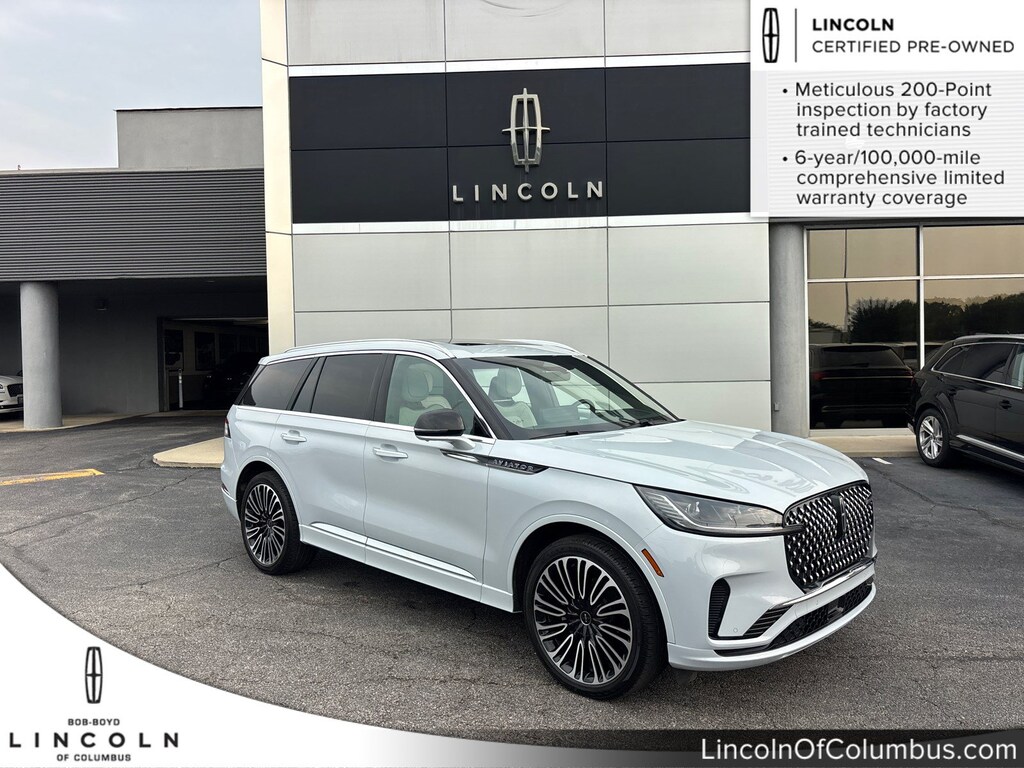Certified 2025 Lincoln Aviator Black Label Black Label AWD