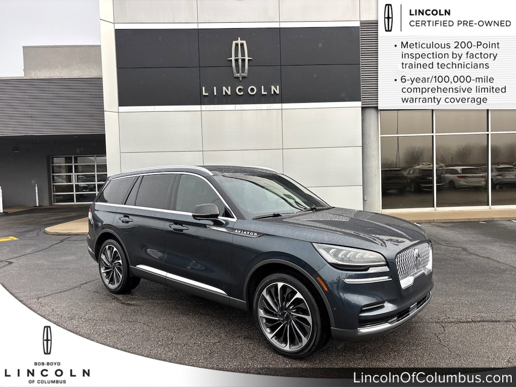 Certified 2023 Lincoln Aviator Reserve SUV