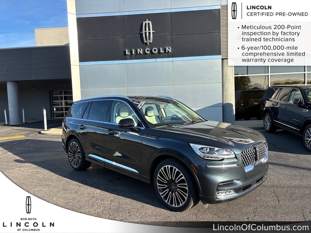 Certified 2023 Lincoln Aviator Black Label SUV