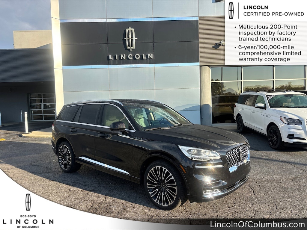 Certified 2023 Lincoln Aviator Black Label SUV