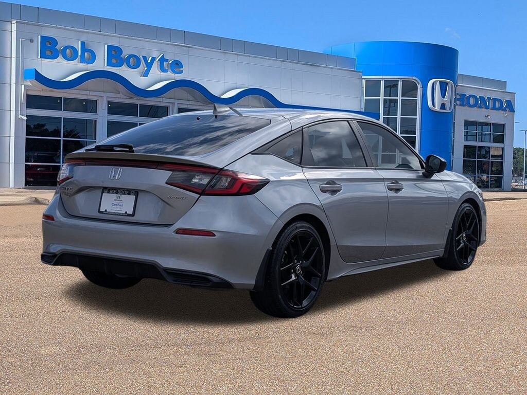Certified 2023 Honda Civic Sport Hatchback