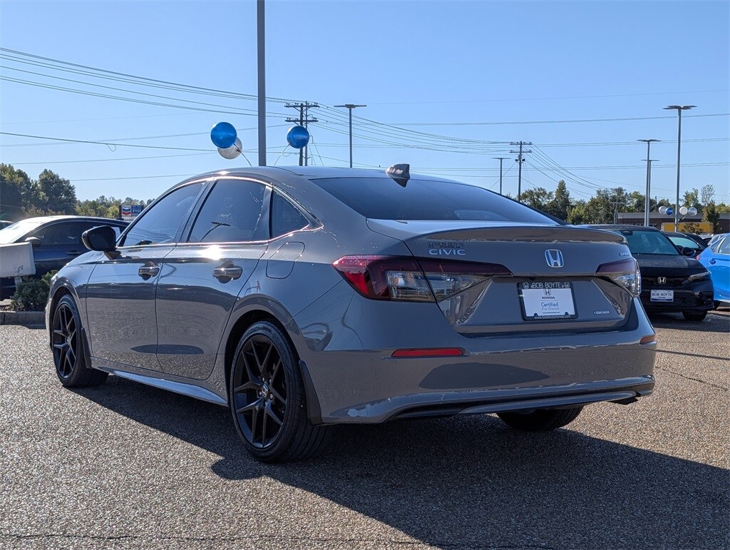 Certified 2025 Honda Civic Hybrid Sport Sedan