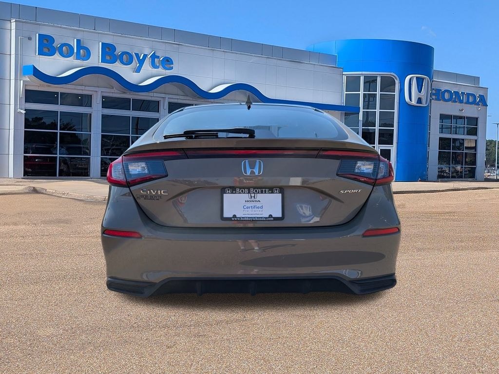 Certified 2025 Honda Civic Sport Hatchback