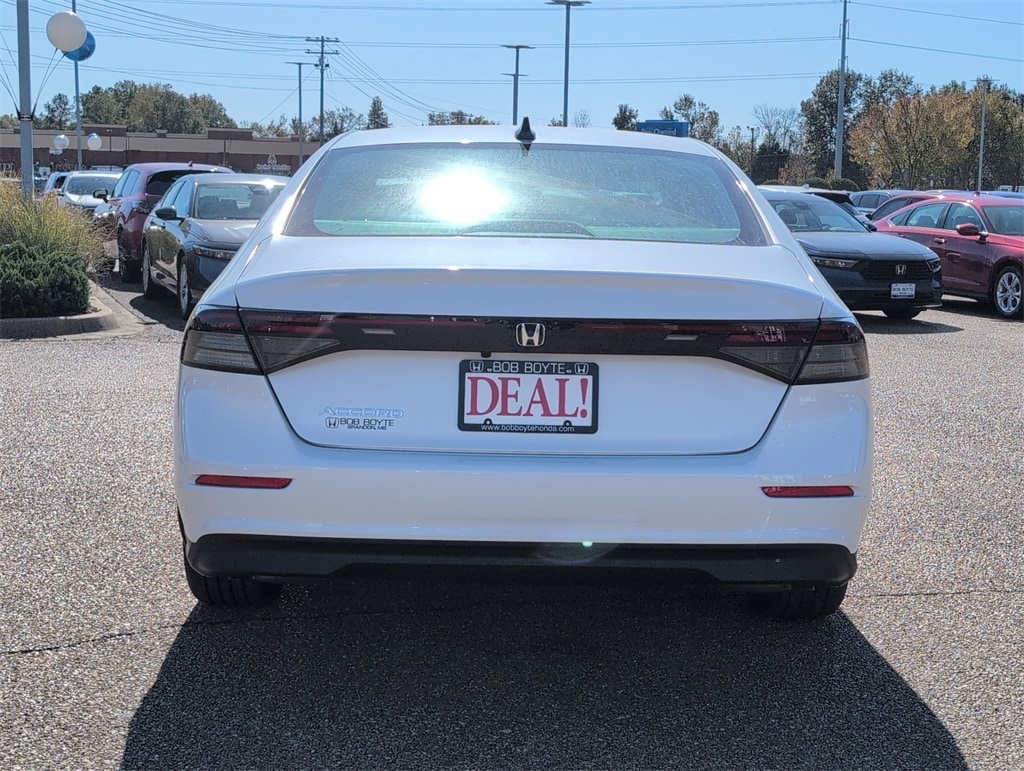 New 2025 Honda Accord SE Sedan