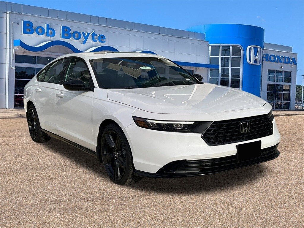 New 2025 Honda Accord Hybrid Sport-L Sedan