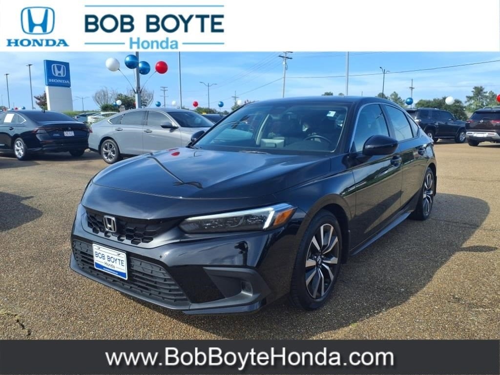 Certified 2023 Honda Civic EX-L Hatchback
