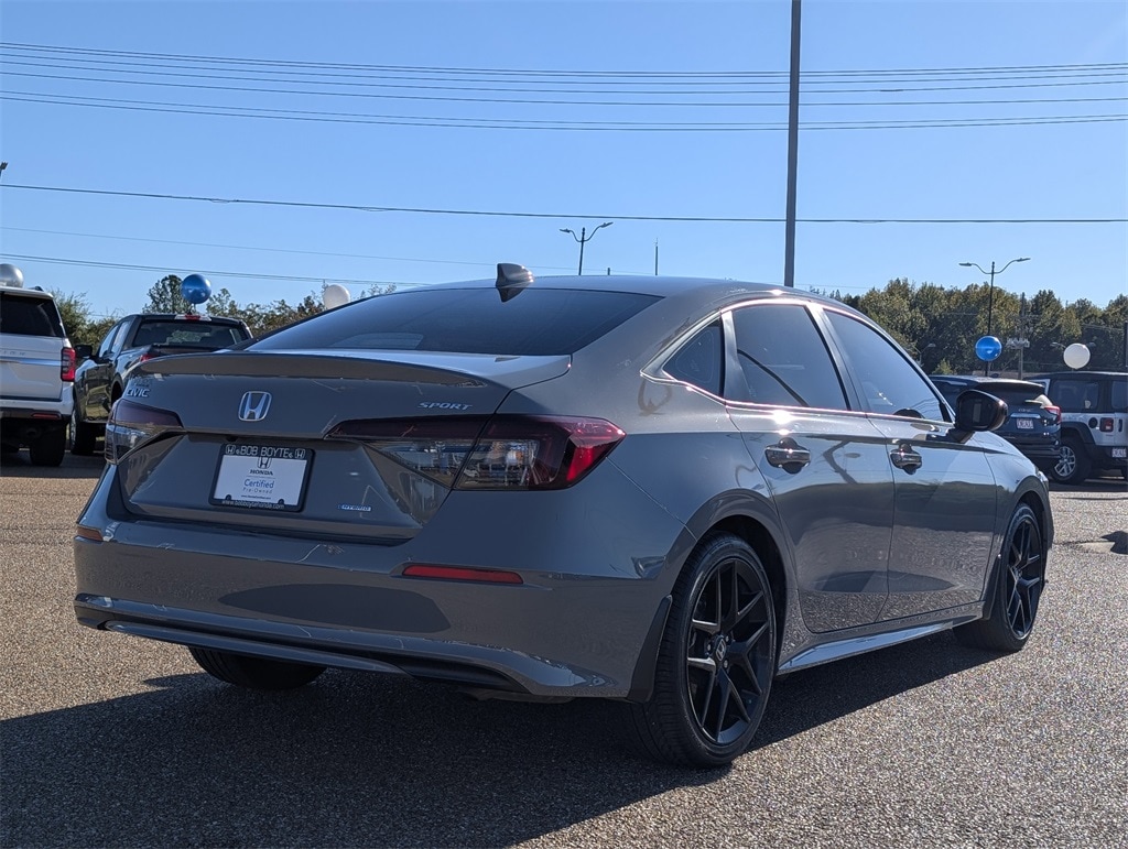 Certified 2025 Honda Civic Hybrid Sport Sedan