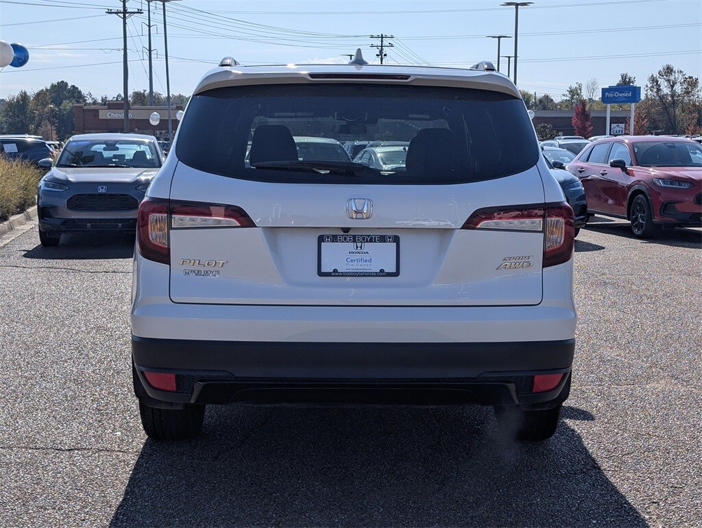 Certified 2022 Honda Pilot Sport SUV