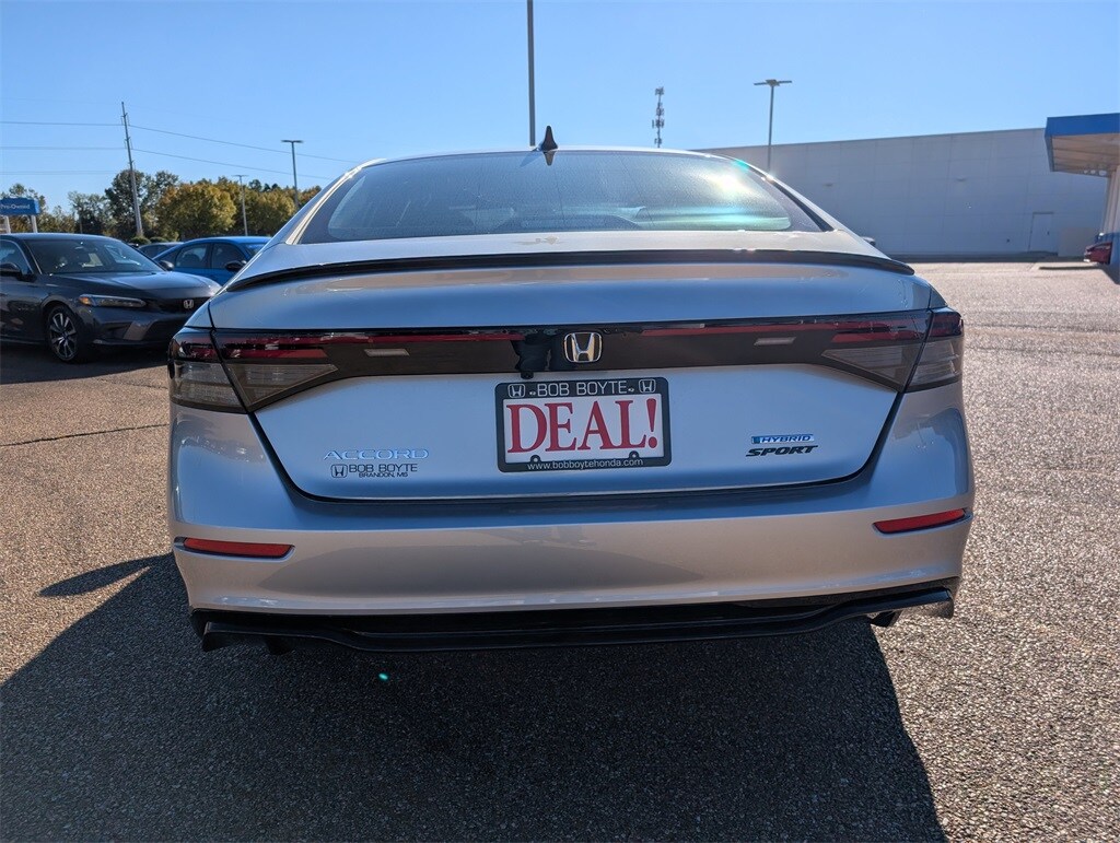 New 2025 Honda Accord Hybrid Sport-L Sedan