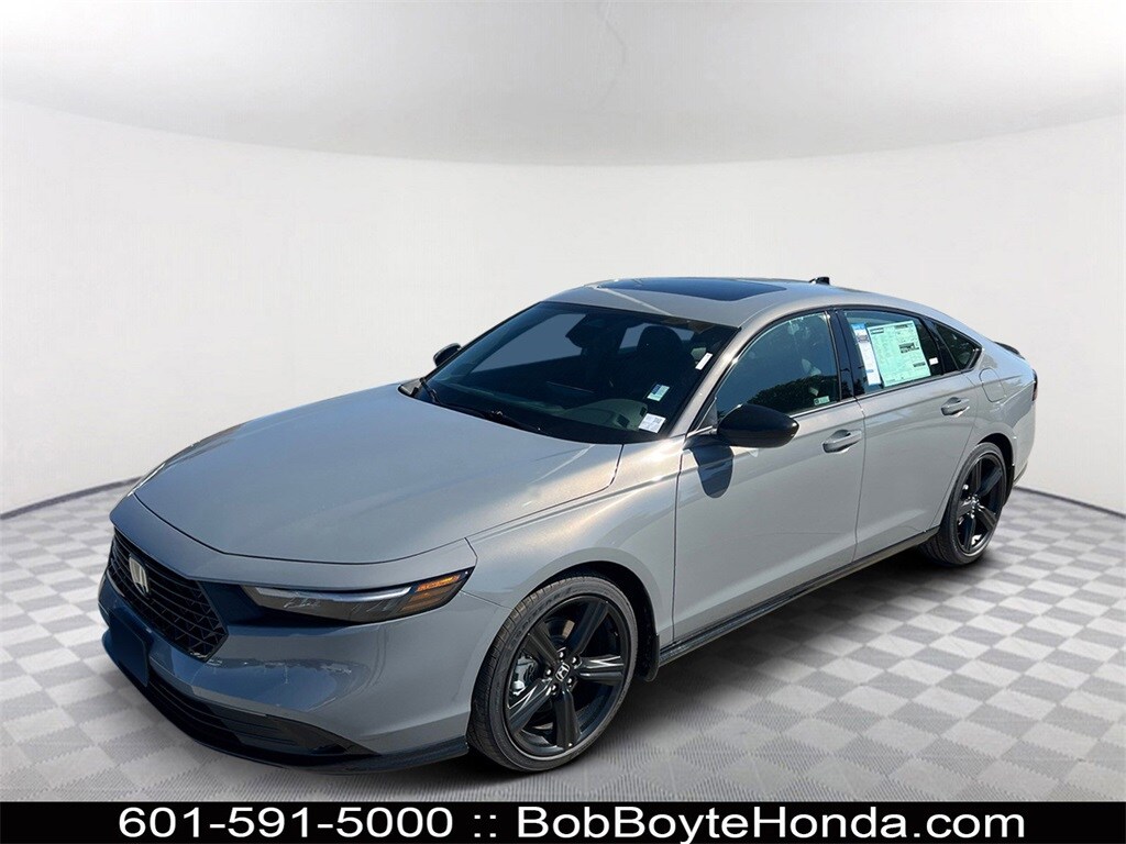 New 2025 Honda Accord Hybrid Sport-L Sedan