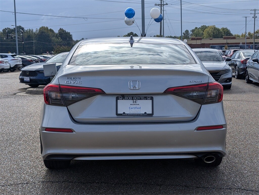 Certified 2023 Honda Civic Sport Sedan