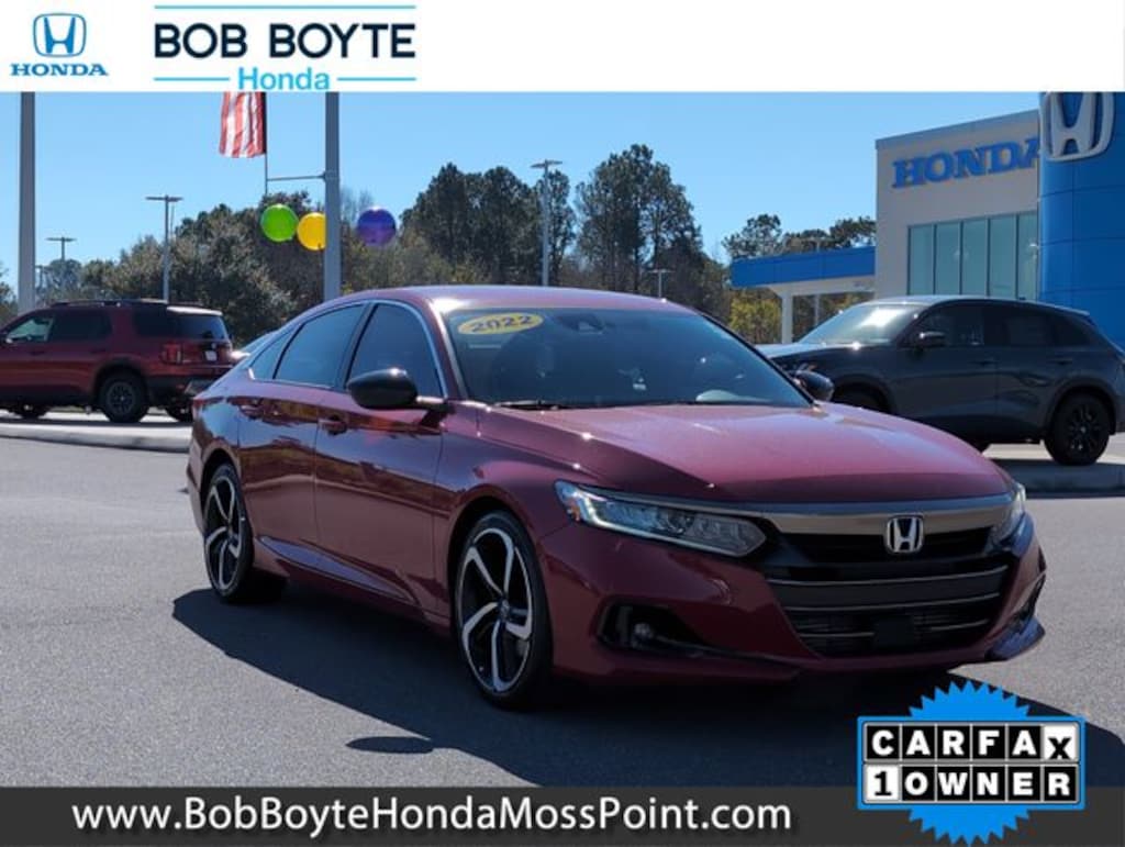 Used 2022 Honda Accord Sport Sedan