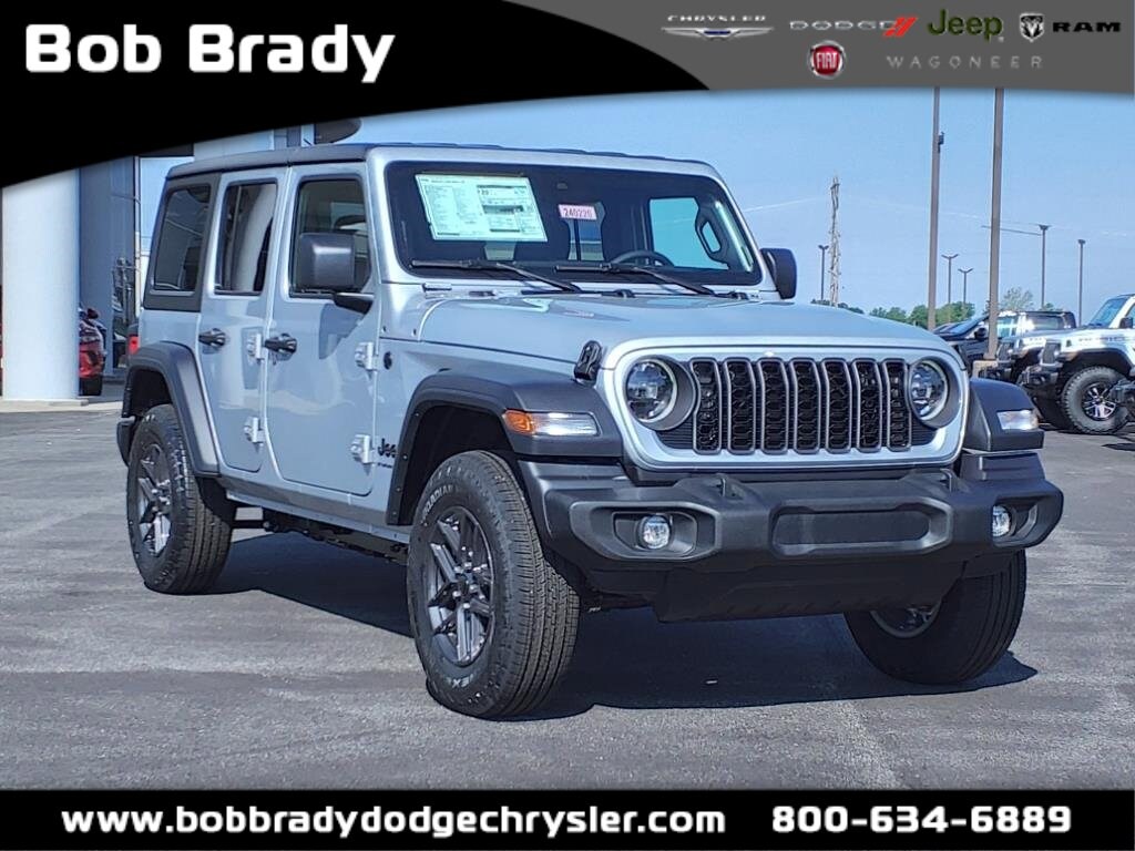 New 2024 Jeep Wrangler 4-DOOR SPORT S Sport Utility
