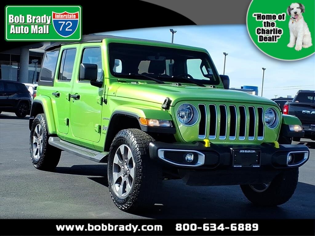 Used 2018 Jeep Wrangler Unlimited Sahara 4x4 SUV