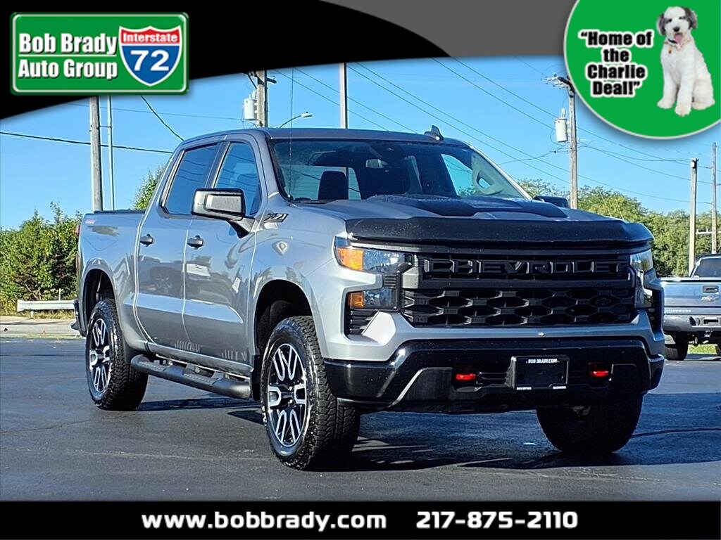 Used 2023 Chevrolet Silverado 1500 Custom Trail Boss Truck Crew Cab