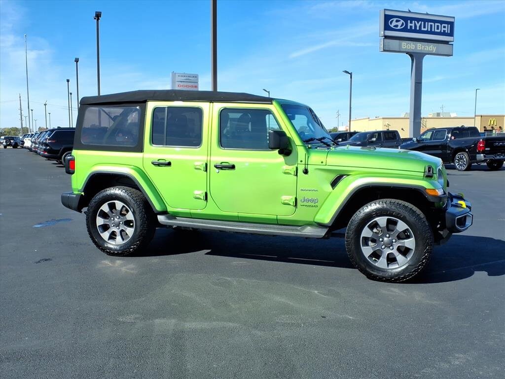 Used 2018 Jeep Wrangler Unlimited Sahara 4x4 SUV