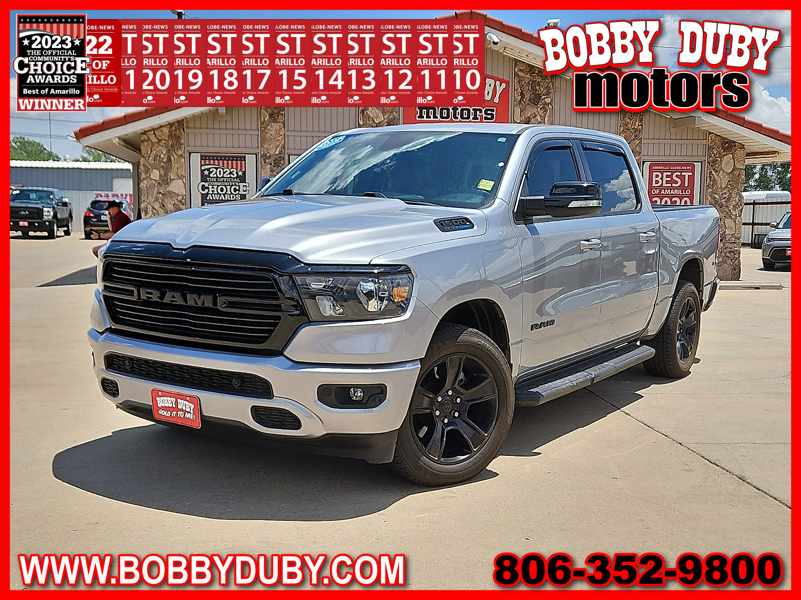 2021 RAM 1500 Big Horn/Lone Star 4x4 Crew Cab 5'7's photo