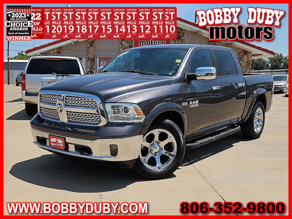 Used 2014 Ram 1500 Laramie 5.7L V8 HEMI MDS VVT Truck Crew Cab
