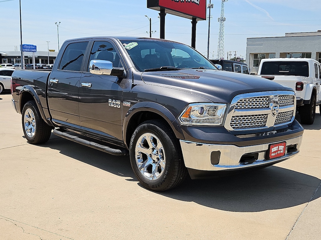 Used 2014 Ram 1500 Laramie 5.7L V8 HEMI MDS VVT Truck Crew Cab