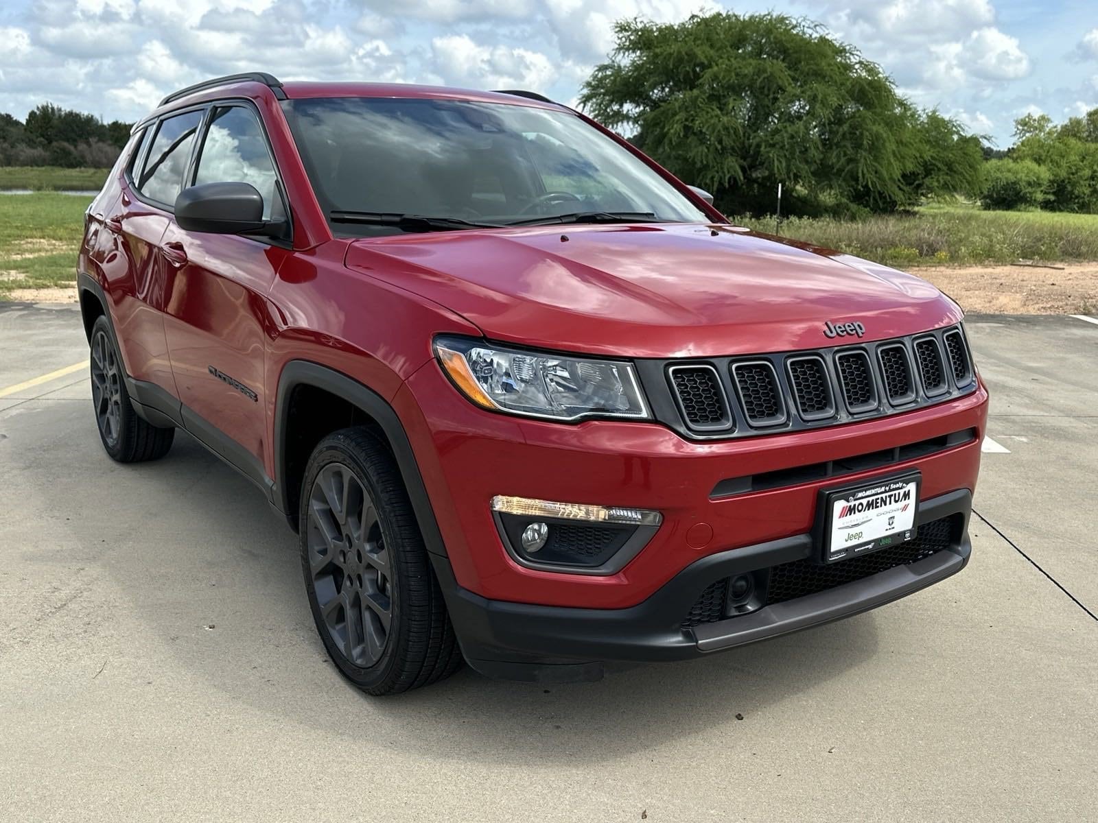 Used 2021 Jeep Compass 80th Spec. Edition with VIN 3C4NJDEB9MT593337 for sale in Sealy, TX