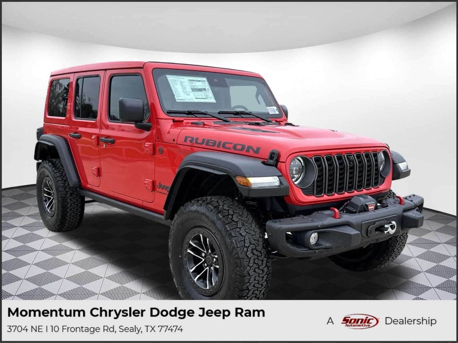 New 2024 Jeep Wrangler for Sale in Sealy, TX | Momentum Chrysler