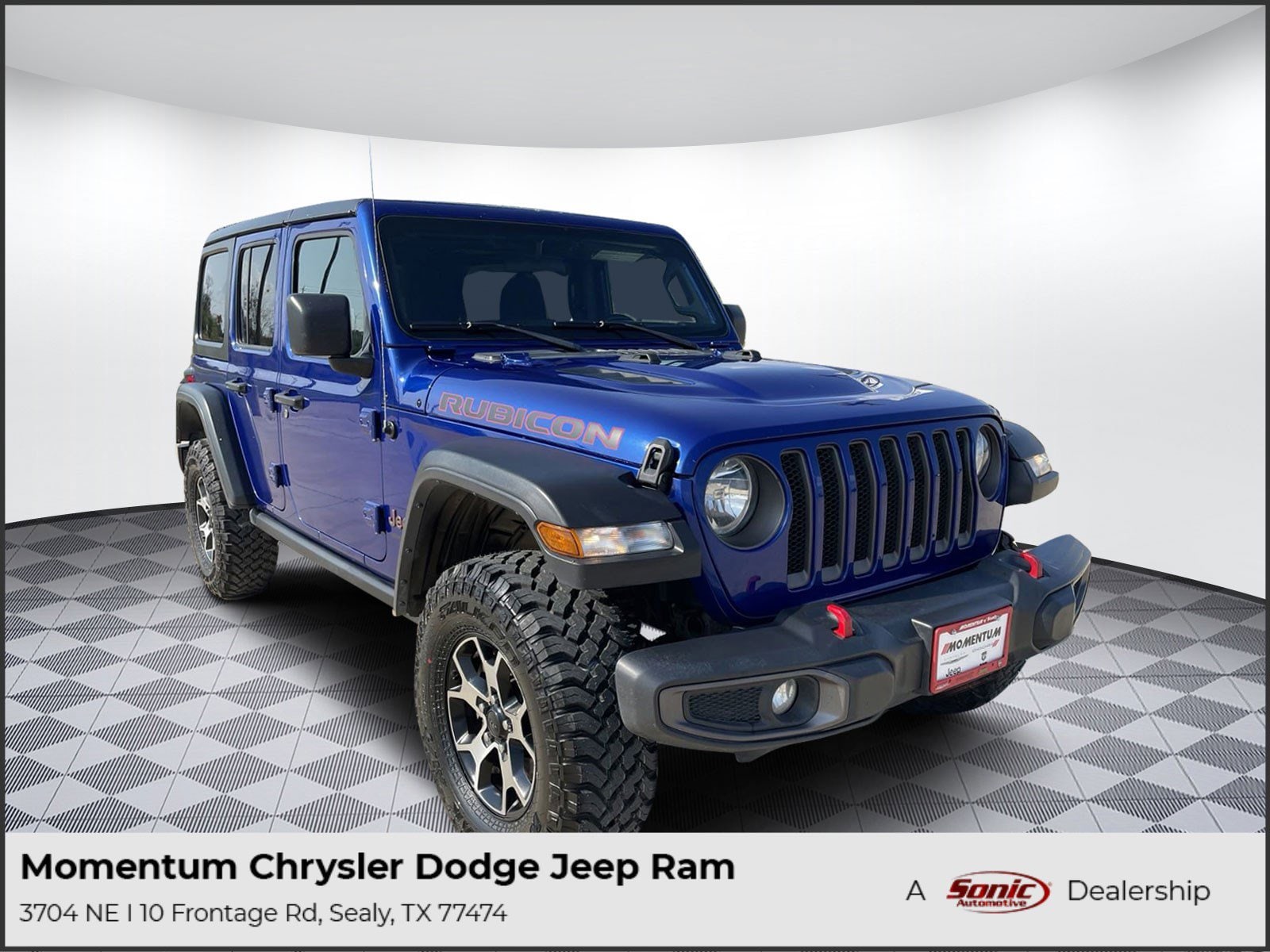 Used 2020 Jeep Wrangler Unlimited For Sale in Houston TX | Stock: PLW240424
