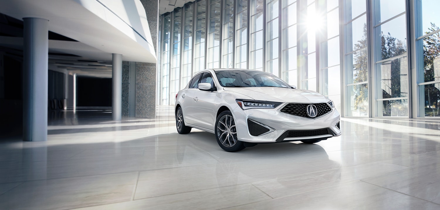 Bobby Rahal Acura is a Car Dealership near New Cumberland PA | The 2021 Acura ILX parked in the showroom