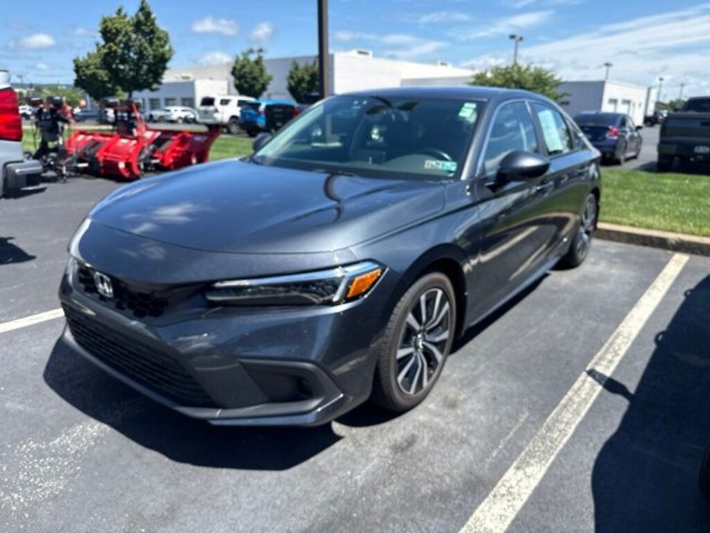 Certified 2022 Honda Civic EX-L Hatchback