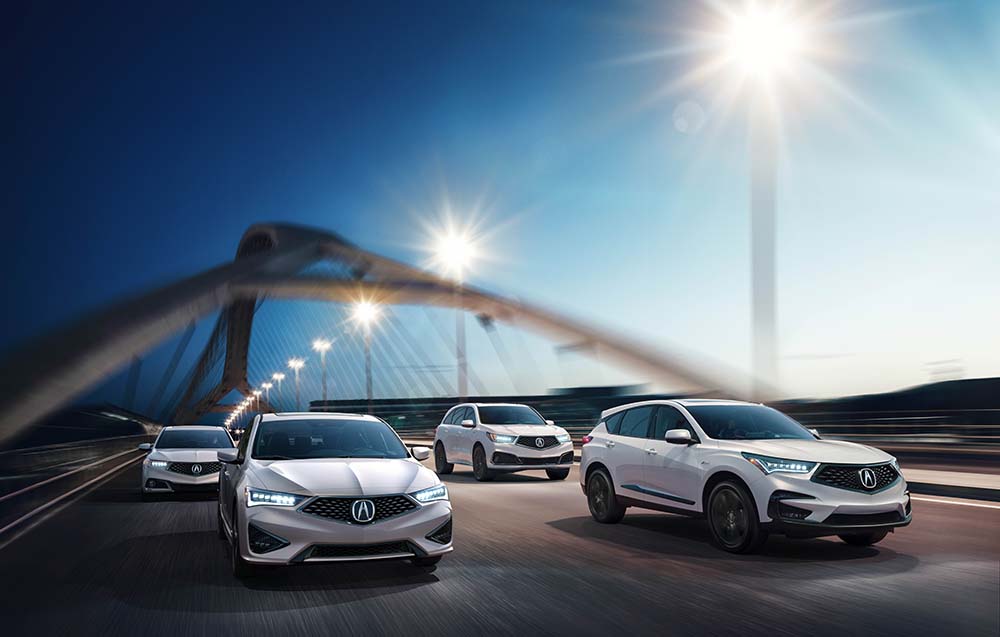 Why drivers should consider an extended warranty on their Acura at Bobby Rahal Acura | 2021 Acura vehicles driving on bridge