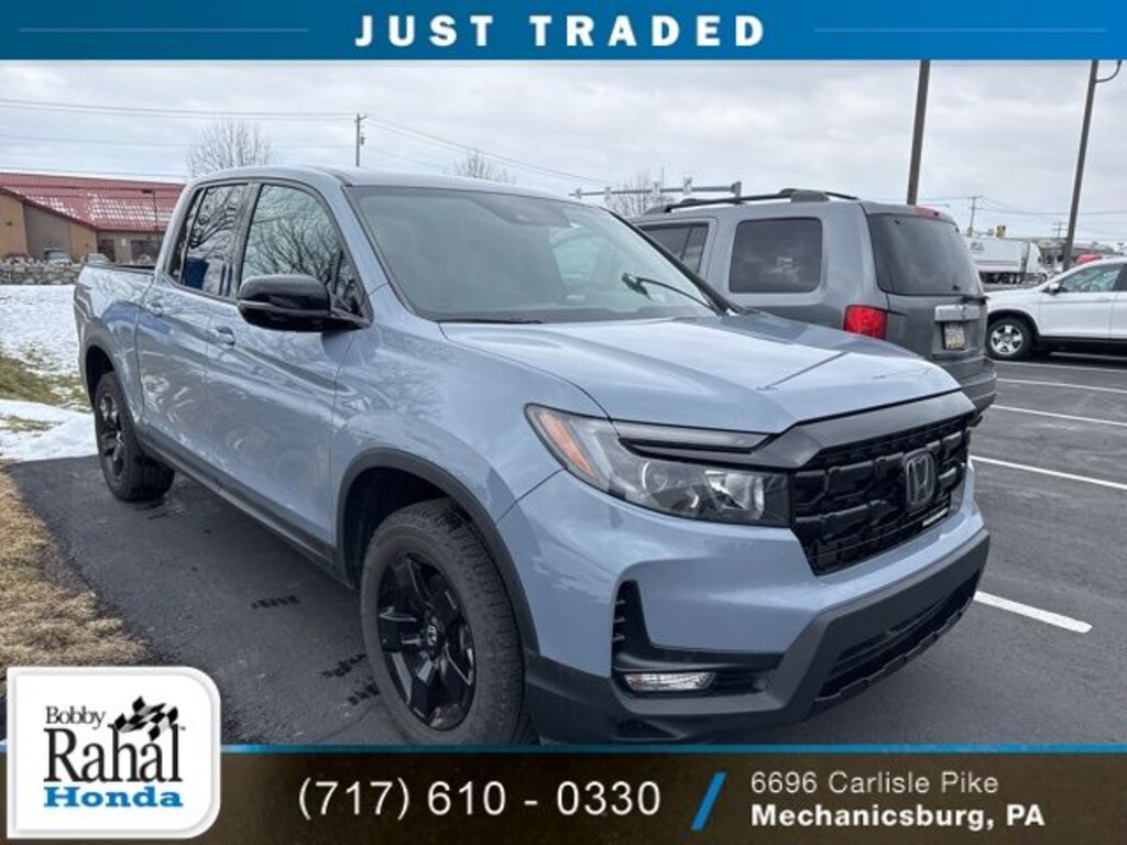 Certified 2025 Honda Ridgeline Black Edition Truck Crew Cab