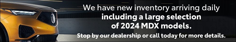 2023 Acura MDXs Incoming