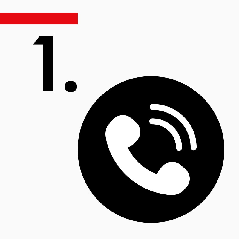 Step 1: Icon of Phone