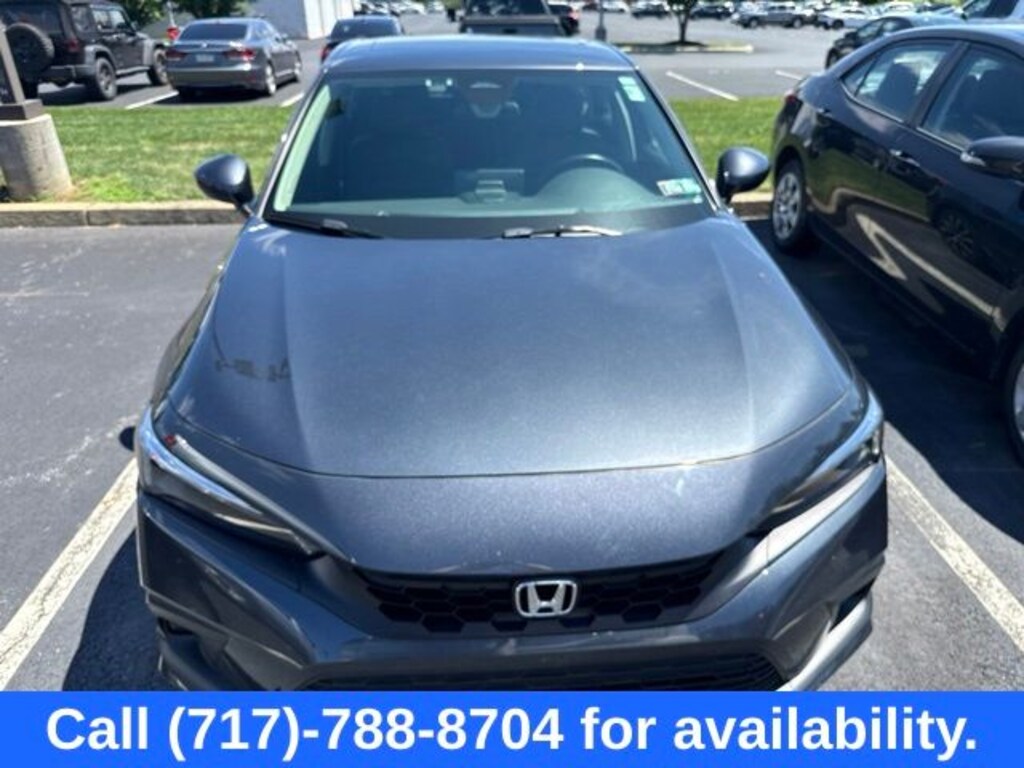 Certified 2022 Honda Civic EX-L Hatchback