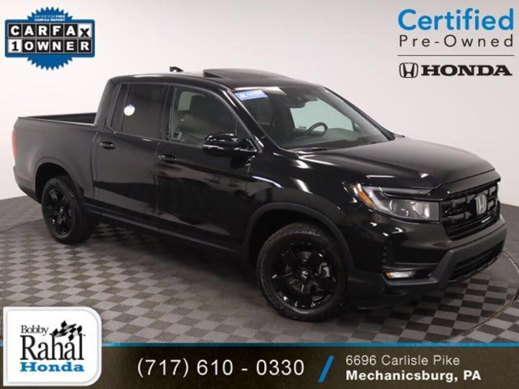 Certified 2025 Honda Ridgeline Black Edition Truck Crew Cab
