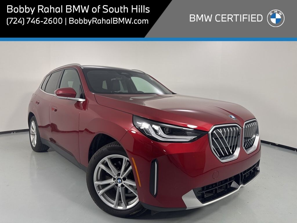 Certified 2025 BMW X3 30 xDrive SUV