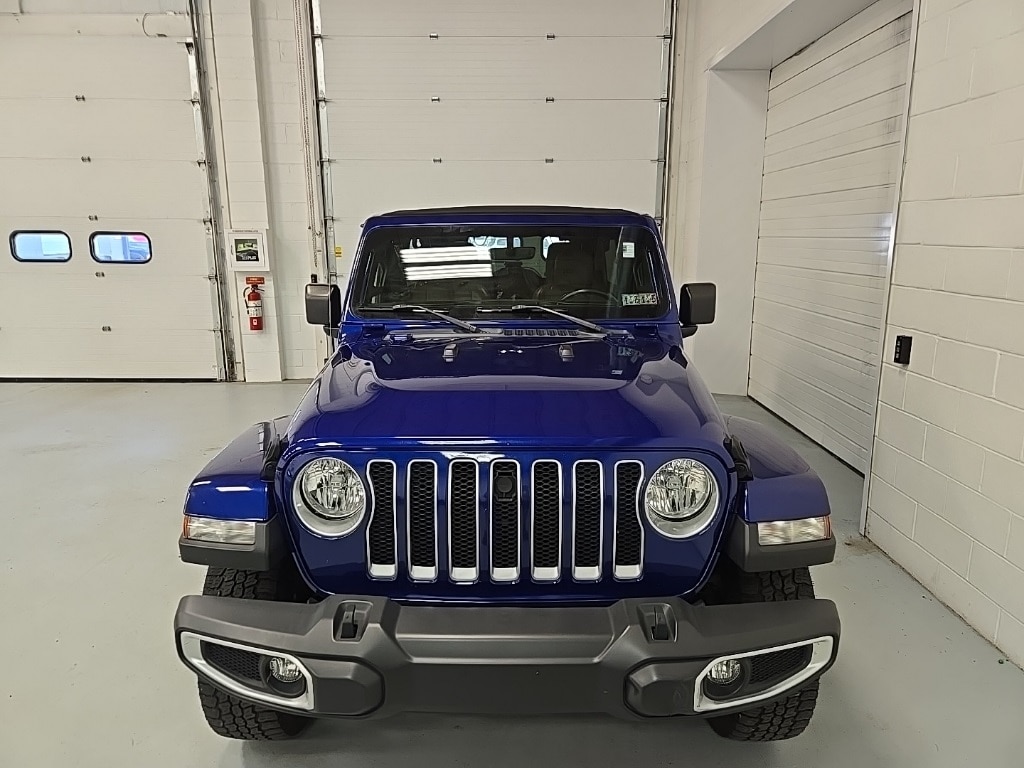 Used 2020 Jeep Wrangler Unlimited Sahara with VIN 1C4HJXEN0LW327612 for sale in Canonsburg, PA