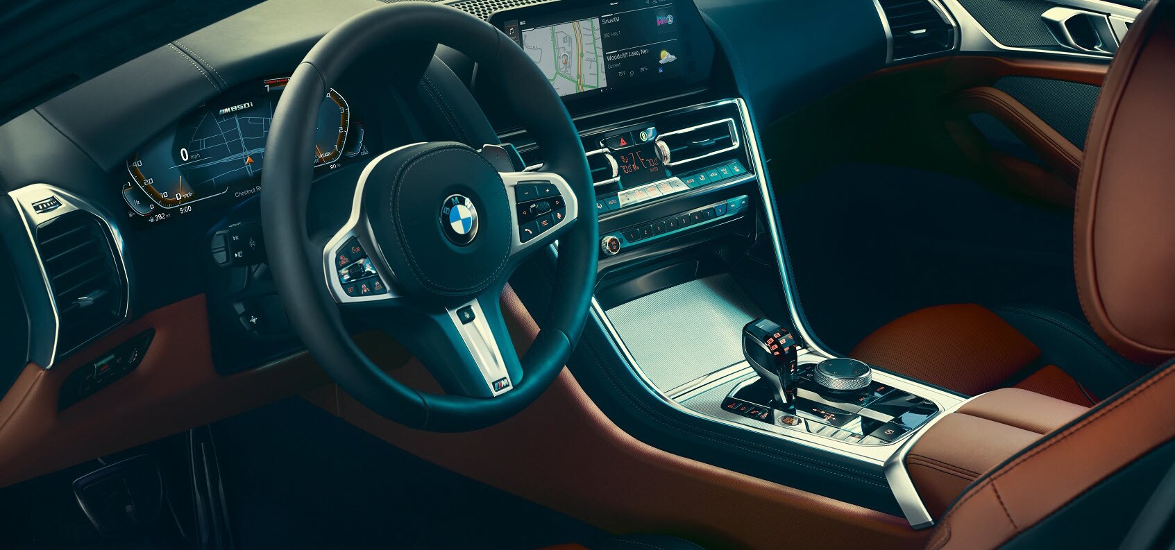 BMW M8 Interior
