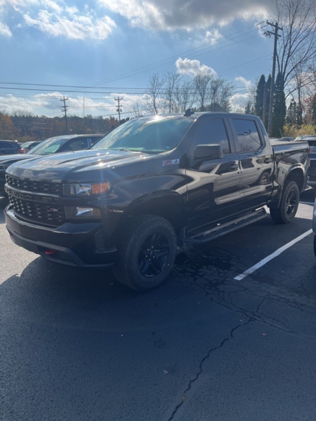 Used 2022 Chevrolet Silverado 1500 LTD Custom Trail Boss Truck Crew Cab
