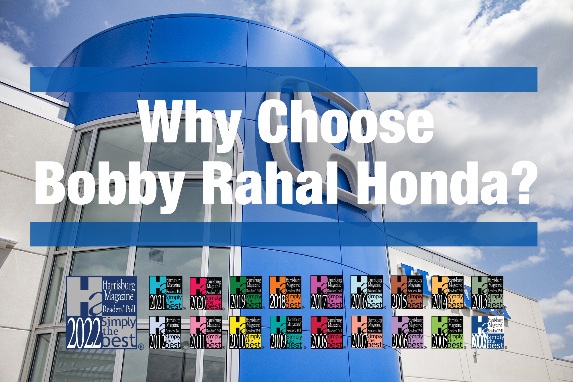 Bobby Rahal Honda - Harrisburg Magazine's Simply the Best