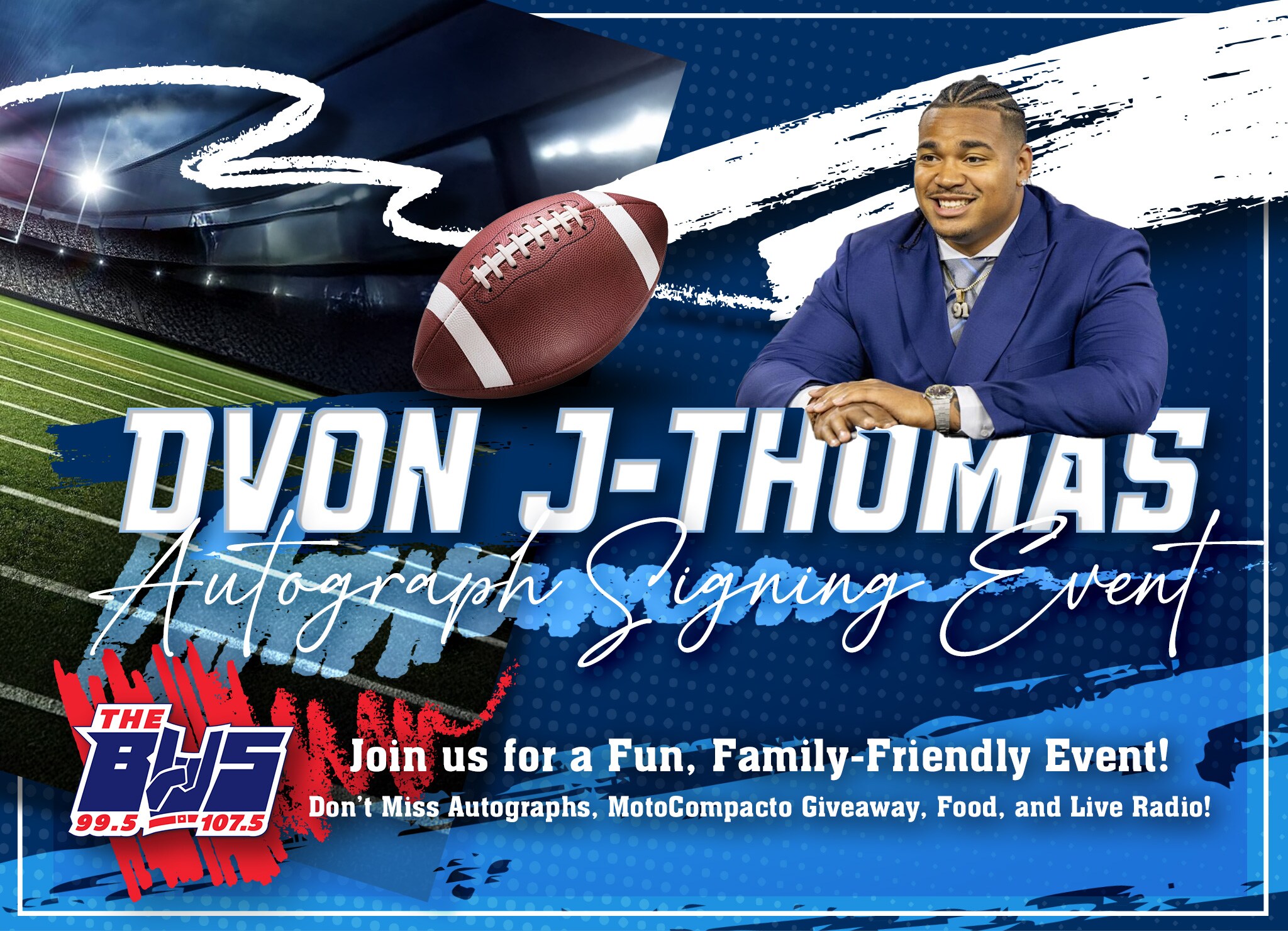 Dvon J Thomas Autograph Signing Event Bobby Rahal Honda of State College