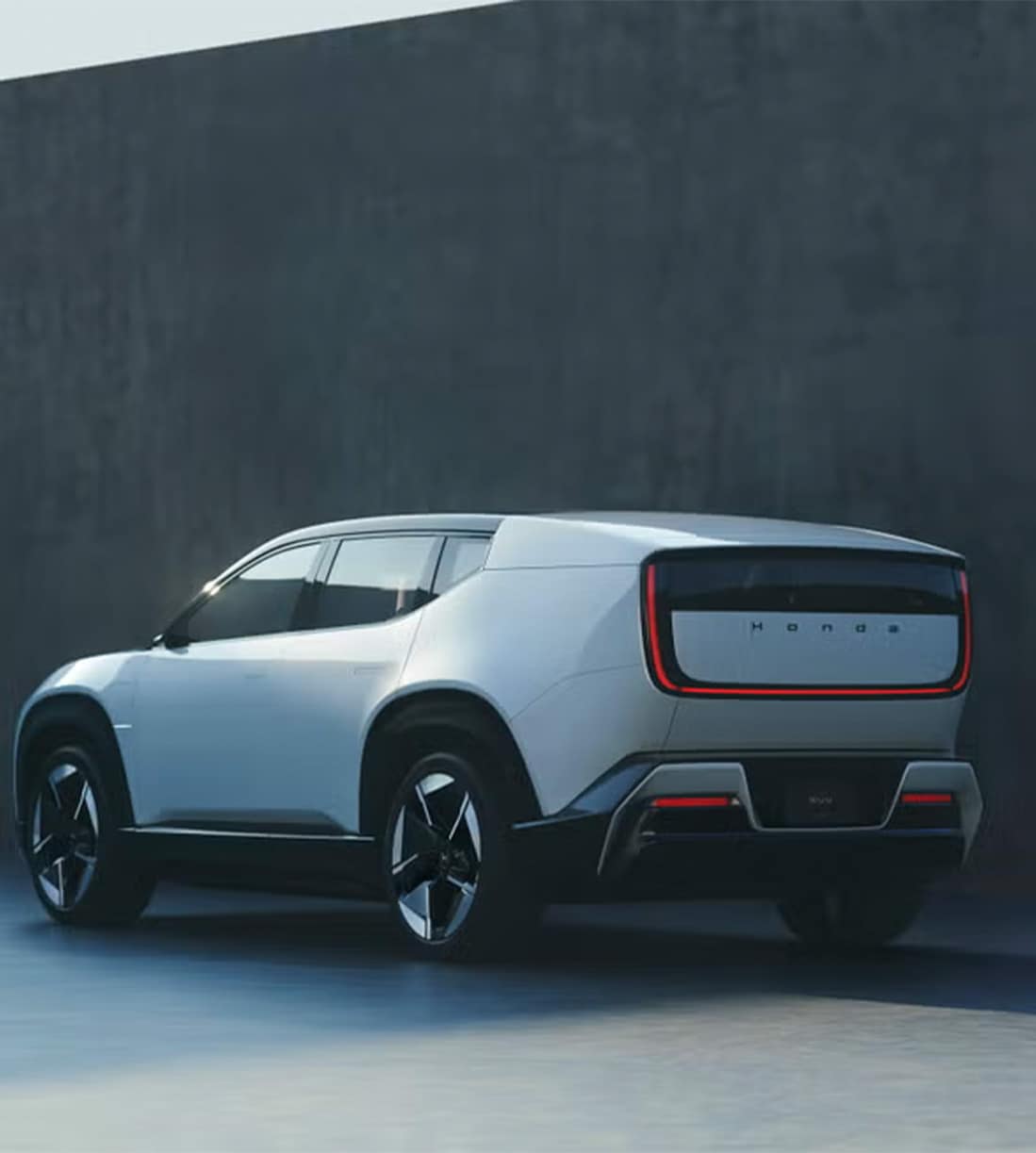 Honda 0 Series | Rear profile of the Honda 0 SUV