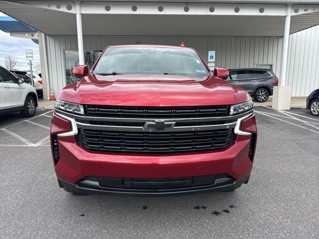 Used 2022 Chevrolet Tahoe RST with VIN 1GNSKRKD5NR216864 for sale in State College, PA