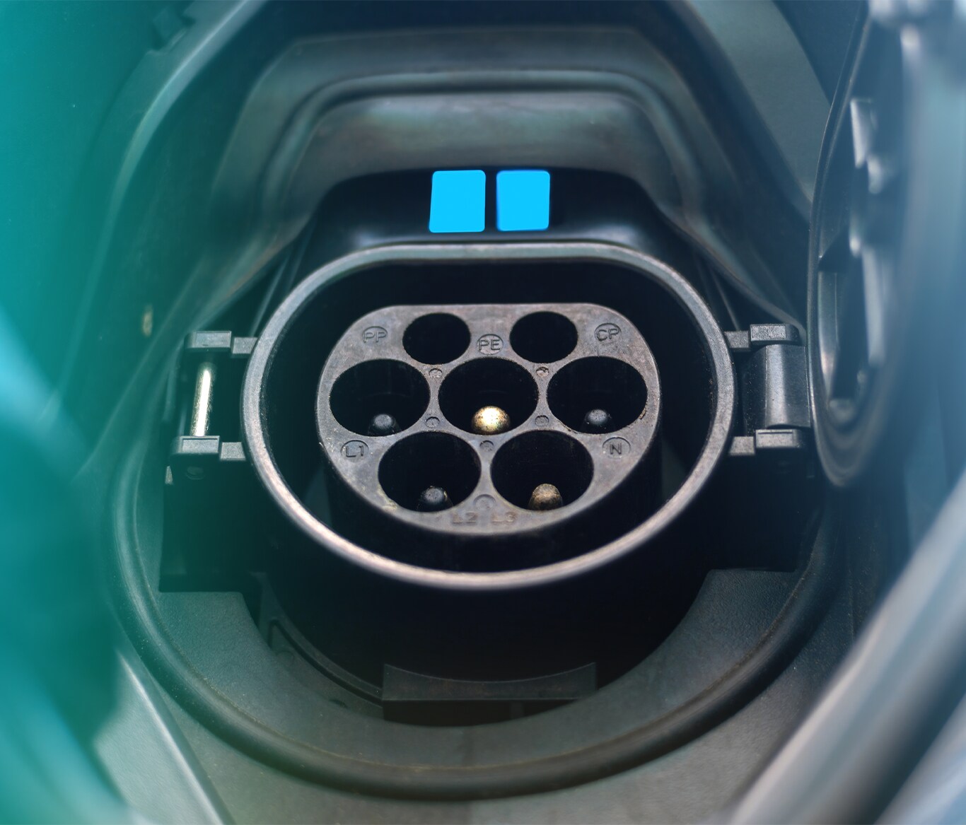 The Top 3 Most Fuel-Efficient Honda Models at Bobby Rahal Honda of State College | Close up of a charging port for an electric vehicle