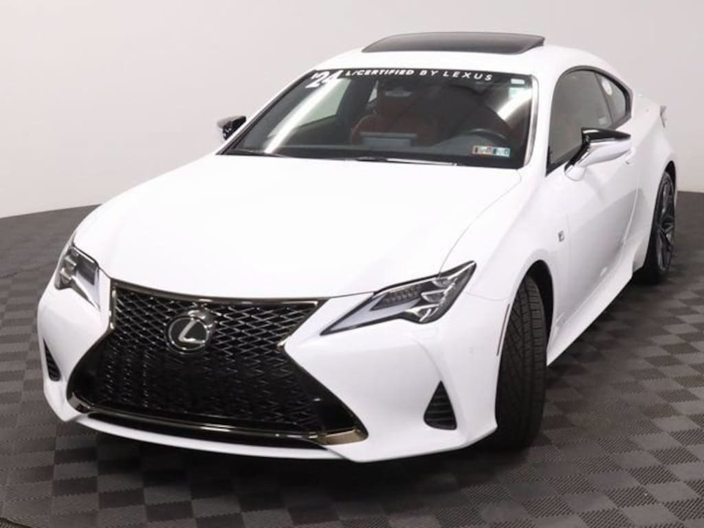 Certified 2024 Lexus RC 350 F SPORT AWD COUPE