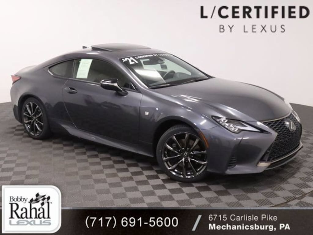 Certified 2021 Lexus RC 350 F SPORT COUPE