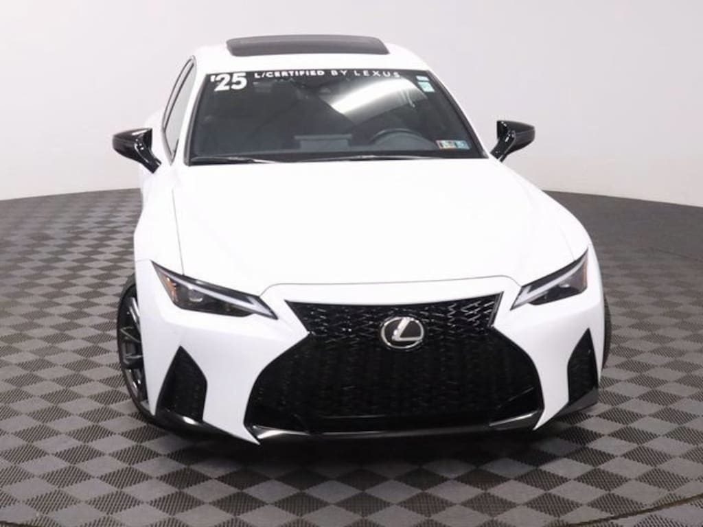 Certified 2025 Lexus IS 350 F SPORT AWD SEDAN